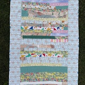 Colorful handmade baby Patchwork Quilt